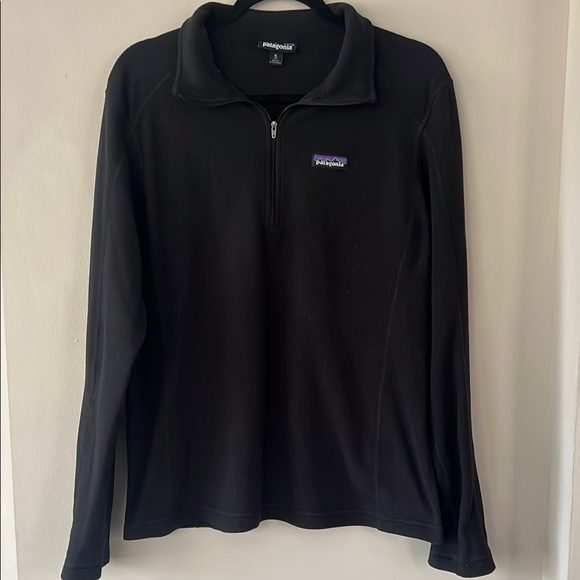 Patagonia Jackets & Blazers - Patagonia Women’s Black Quarter Zip Pullover XL